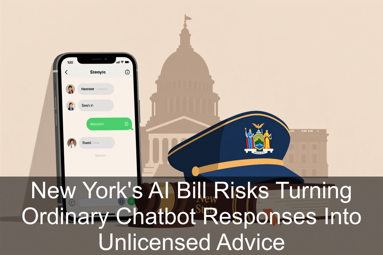 New York’s AI Bill Risks Turning Ordinary Chatbot Responses Into “Unlicensed” Advice