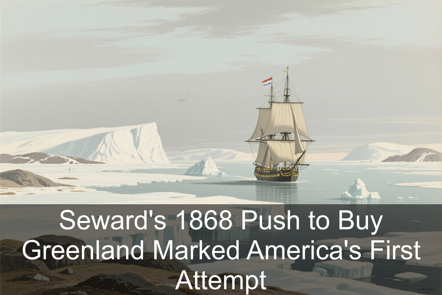 Seward’s 1868 Push to Buy Greenland Marked America’s First Attempt