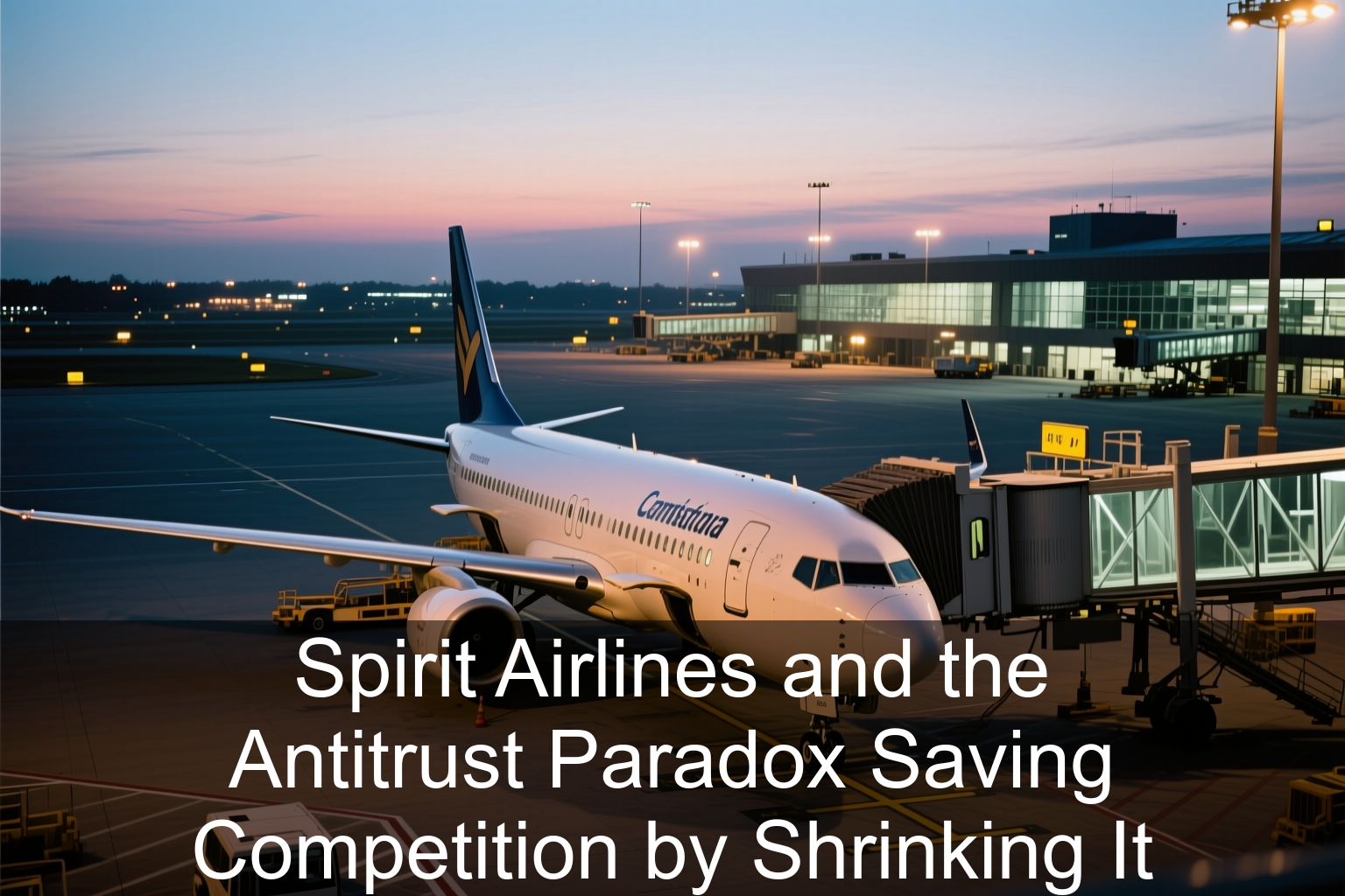 Spirit Airlines and the Antitrust Paradox: Saving Competition by Shrinking It