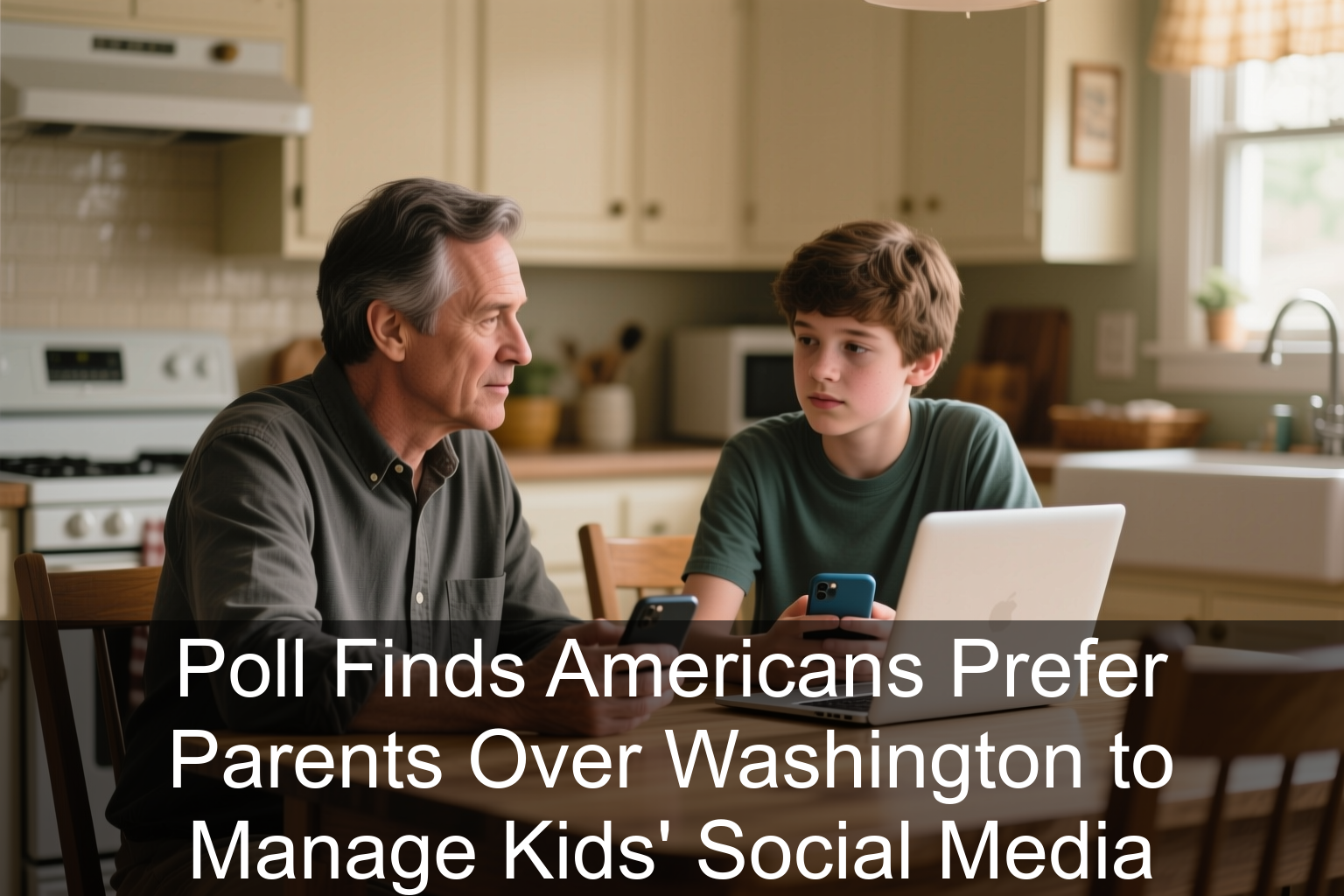 Poll Finds Americans Prefer Parents Over Washington to Manage Kids’ Social Media
