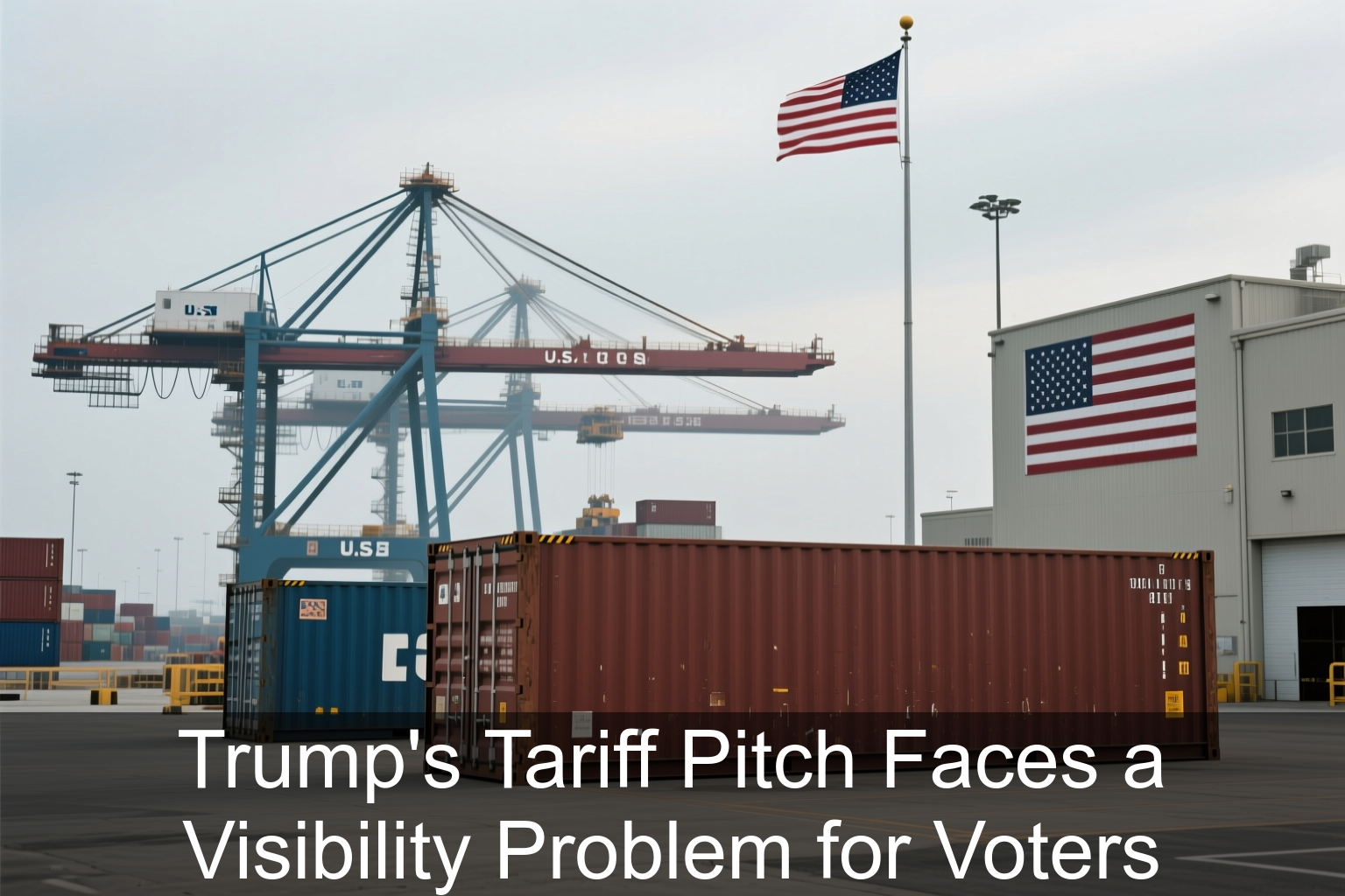 Trump’s Tariff Pitch Faces a Visibility Problem for Voters