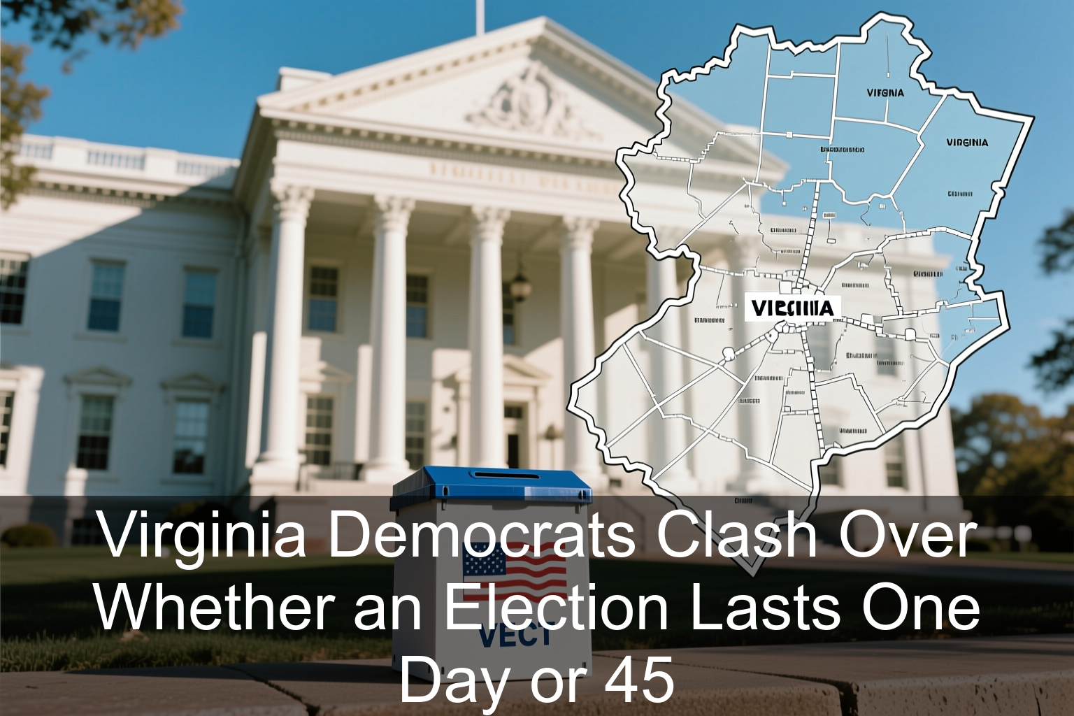 Virginia Democrats Clash Over Whether an “Election” Lasts One Day or 45