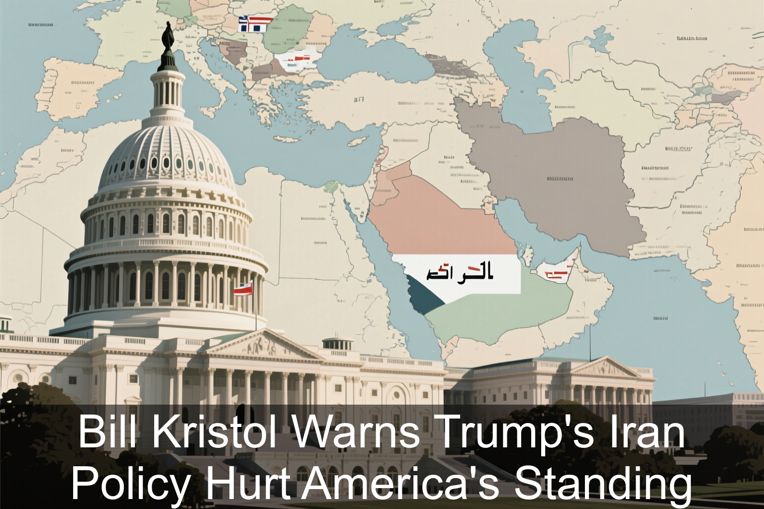 Bill Kristol Warns Trump’s Iran Policy Hurt America’s Standing