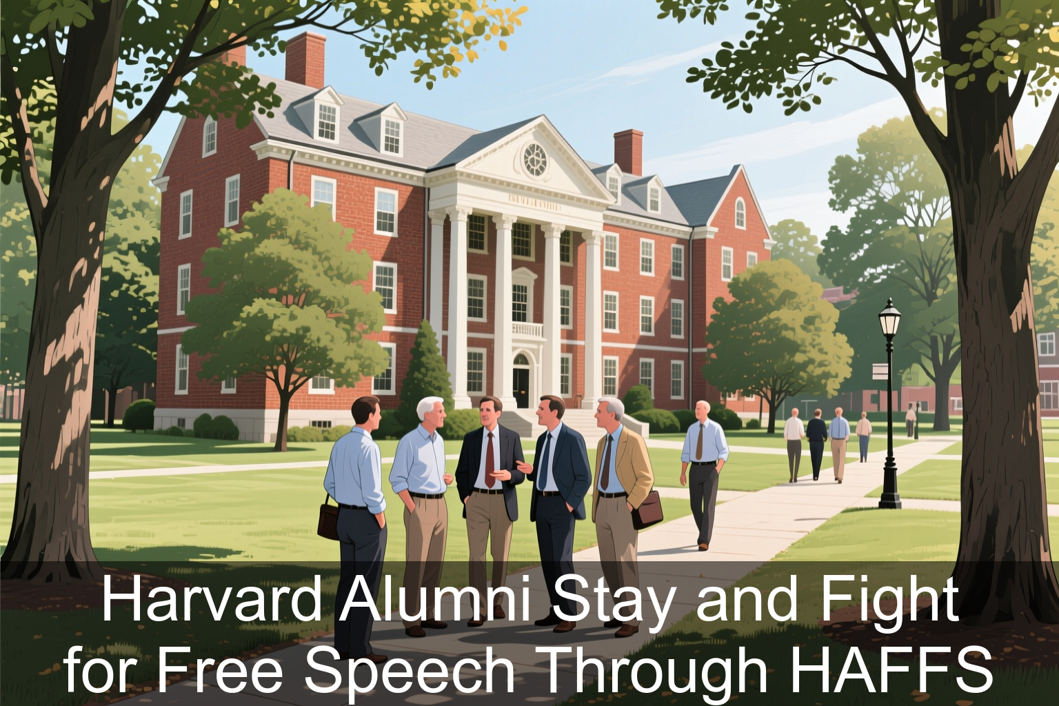 Harvard Alumni Stay and Fight for Free Speech Through HAFFS