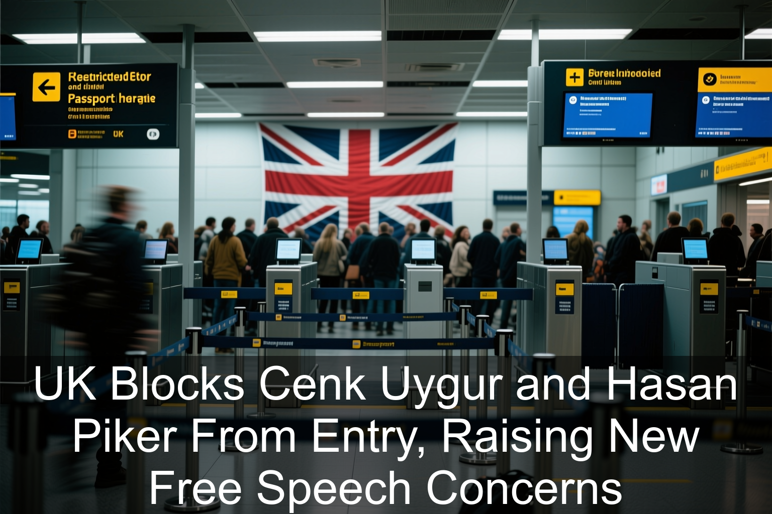 UK Blocks Cenk Uygur and Hasan Piker From Entry, Raising New Free Speech Concerns