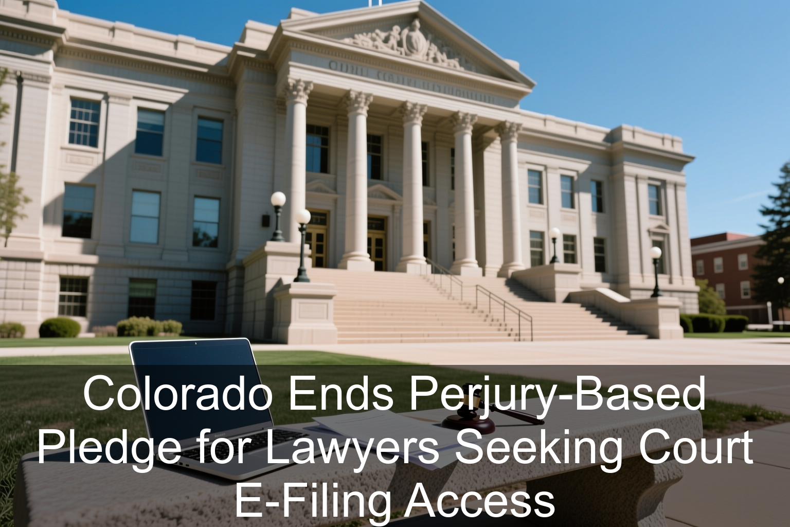Colorado Ends Perjury-Based Pledge for Lawyers Seeking Court E-Filing Access