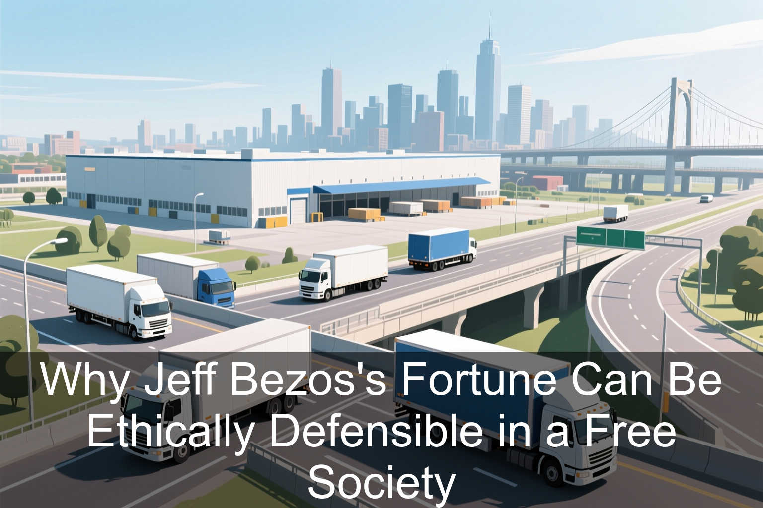 Why Jeff Bezos’s Fortune Can Be Ethically Defensible in a Free Society