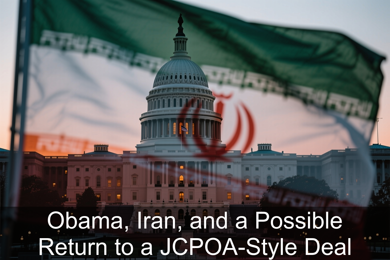 Obama, Iran, and a Possible Return to a JCPOA-Style Deal