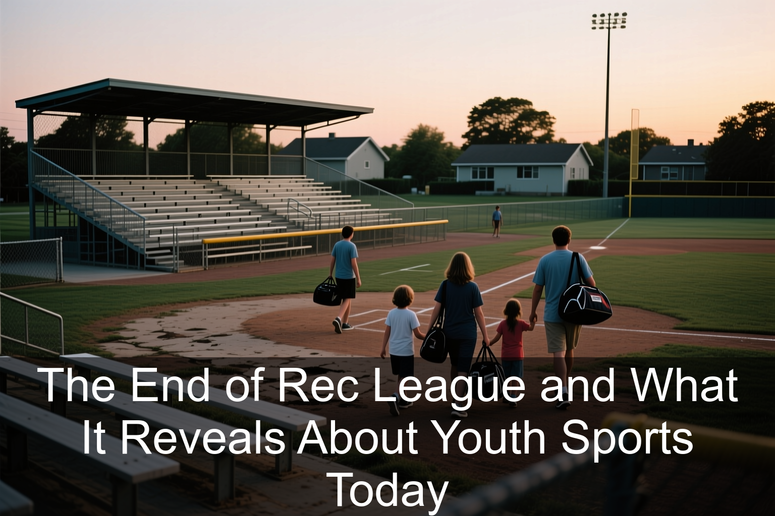 The End of Rec League and What It Reveals About Youth Sports Today