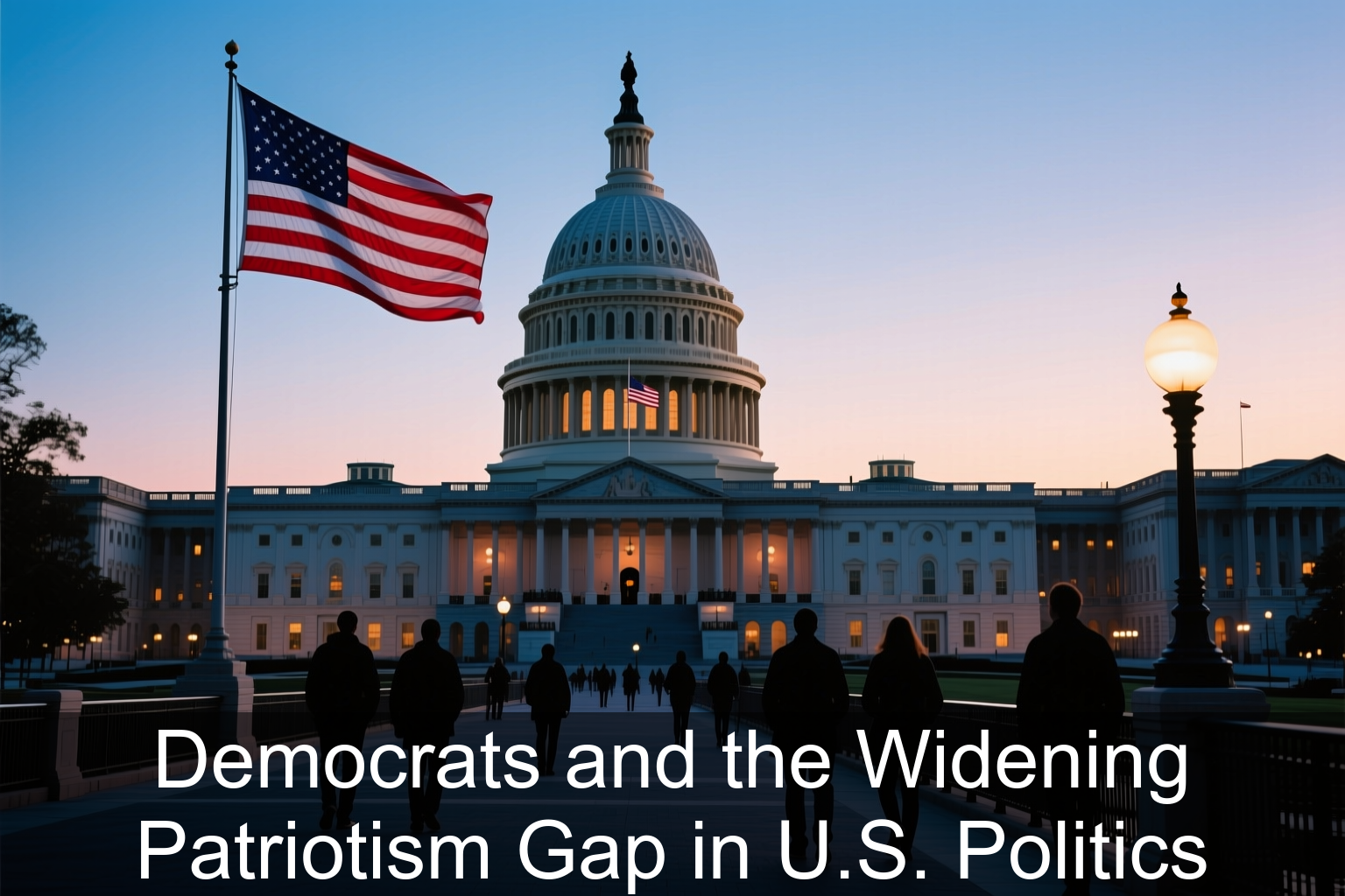 Democrats and the Widening Patriotism Gap in U.S. Politics