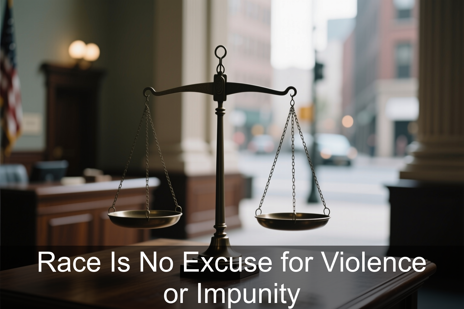 Race Is No Excuse for Violence or Impunity